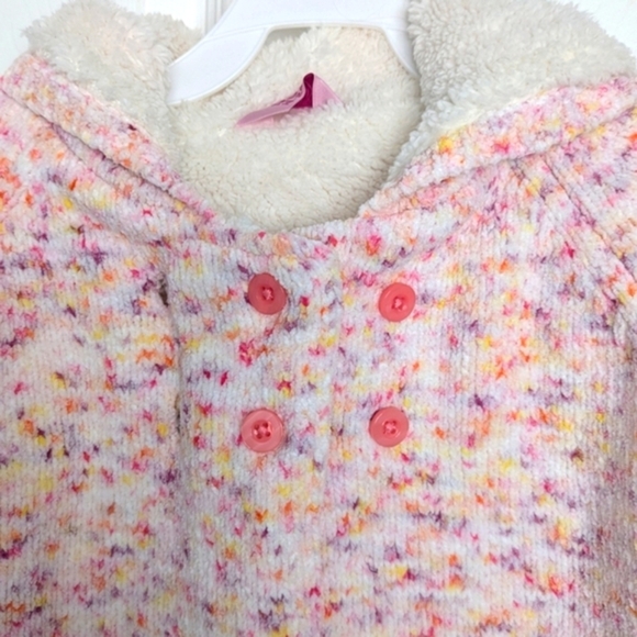 Comfy Cozy Baby (18-24Months) Hooded Button-Close Lined Sweater/Jacket - Picture 5 of 14